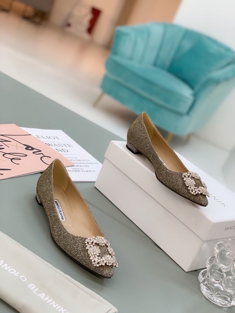 Manolo Blahnik flat shoes